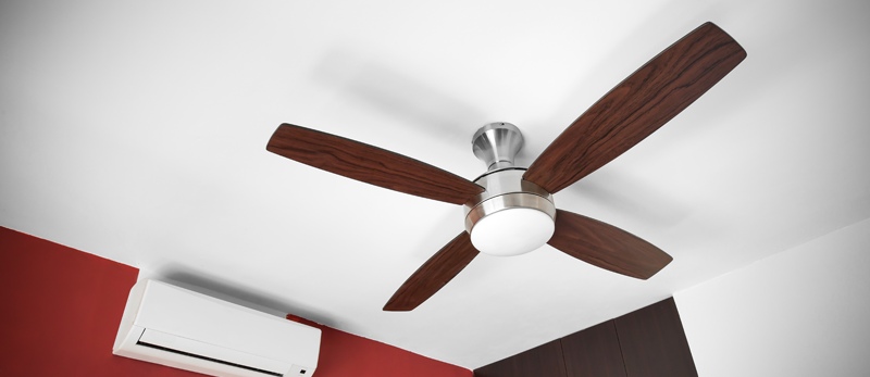 ceiling-fan dusty ceiling fan maintenance tip from Extreme Comfort Air Conditioning and Heating