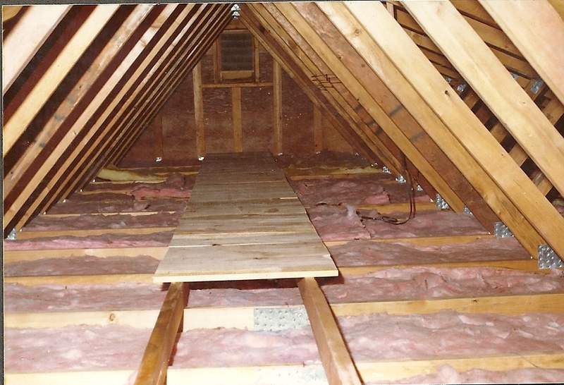 r value thickness of attic insulation inspection