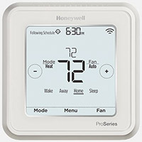 honeywell t6 pro thermostat, wifi thermostat, hvac thermostat