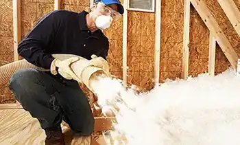 Attic Insulation Installed by Extreme Comfort Air Conditioning and Heating Dallas Fort Worth Texas