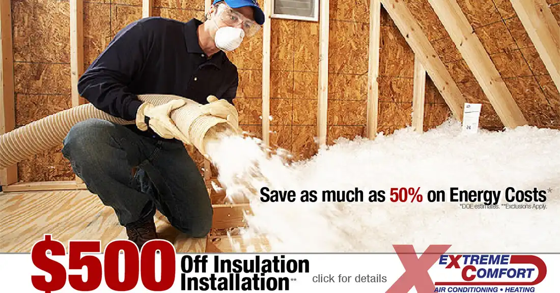 Attic Insulation rebate save $500