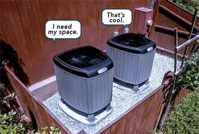 AC Unit spring time check list illustration